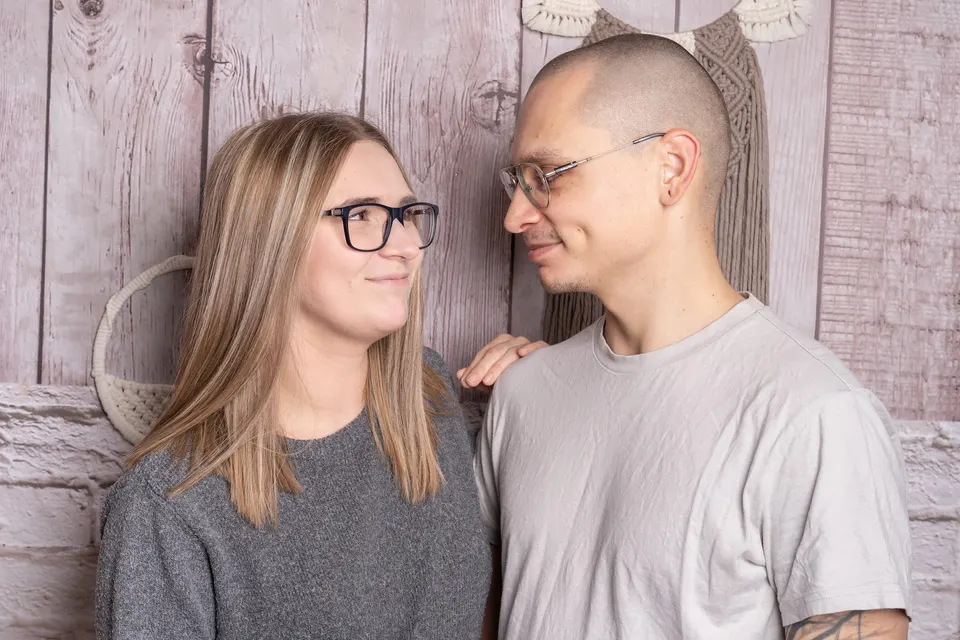 Edyta z rodziną — sesja świąteczna — zdjęcie 24 z 24